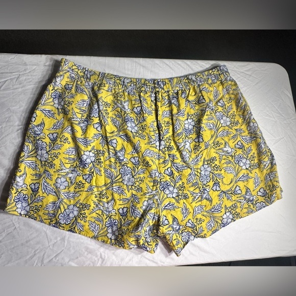 Universal Thread Pull On Linen Blend Elastic Waist Shorts Size 2X - Picture 2 of 9